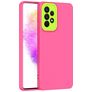 Mobigear Colors Samsung Galaxy A73 Flexible TPU Back cover - Pink