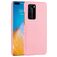 Mobigear Croco Huawei P40 Pro Hårdt Bagsidecover - Lyserød