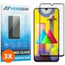 Mobigear Premium Samsung Galaxy M31 Panssarilasi Näytönsuoja - Suojakuoren kanssa yhteensopiva - Musta (3 kpl)