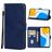 Mobigear Wallet HONOR X7 Lompakkokotelo + Setelitasku - Sininen