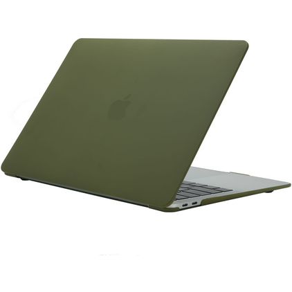 Mobigear Cream Matte MacBook Air 13 polegadas (2018-2020) Capa rígida para MacBook - Verde abacate - Modelo A1932 / A2179 / A2337