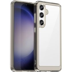 Mobigear Crystal Samsung Galaxy S24 Plus Hårdt Bagsidecover - Grå