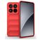 Mobigear Bumpy Xiaomi 15 Pro Fleksibel TPU Bagsidecover - Rød