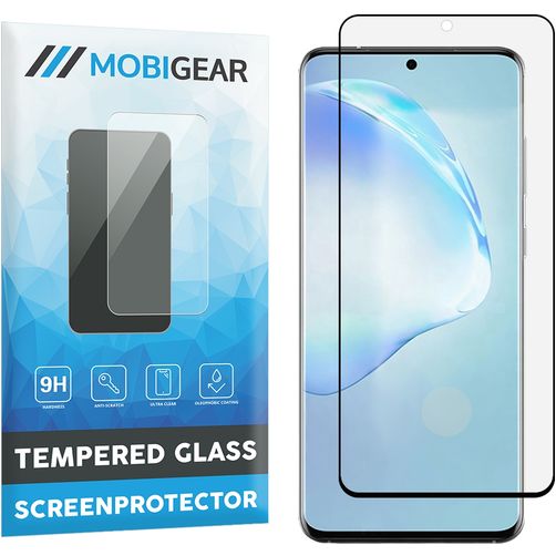 Mobigear Premium Samsung Galaxy S20 Vidro temperado Película de ecrã - Compatível com capas - Preto