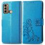Mobigear Clover POCO X3 GT Funda tipo libro Cartera - Azul