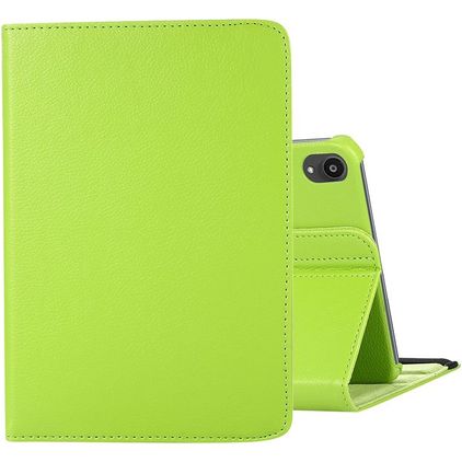 Mobigear DuoStand iPad Mini 6 (2021) Rotating Wallet case - Green
