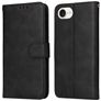 Mobigear Wallet iPhone 16e Funda tipo libro Cartera - Negro