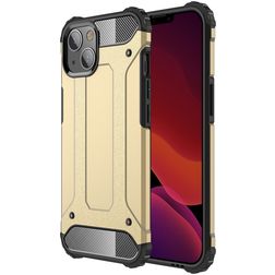 Mobigear Outdoor iPhone 13 Mini Hard Case Back cover Shockproof - Gold