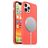 Mobigear Rubber Touch iPhone 12 Pro Silicone MagSafe Back cover - Rosa