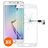 Mobigear Premium Samsung Galaxy S6 Edge Plus Vidro temperado Película de ecrã - Compatível com capas - Branco (Pack de 3)