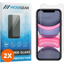 Mobigear iPhone 11 Pro Max Glas Skærmbeskytter - Case Friendly (2-pak)