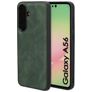Mobiparts Classic Samsung Galaxy A56 MagSafe TPU / Pele sintética Capa traseira - Emerald Green