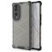 Mobigear Honeycomb HONOR 70 Hårdt Bagsidecover Stødsikkert - Sort