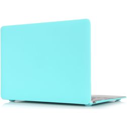 Mobigear Matte MacBook 12 polegadas (2015-2017) Capa rígida para MacBook - Turquesa - Modelo A1534