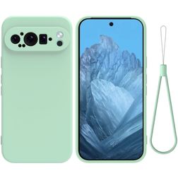 Mobigear Colors Google Pixel 9 Pro XL TPU flexível Capa traseira - Verde