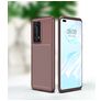 Mobigear Racing Huawei P40 Pro Plus TPU flexível Capa traseira - Castanho