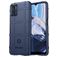 Mobigear Rugged Shield Motorola Moto E22 Flexible TPU Back cover Shockproof - Blue