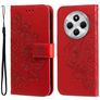 Mobigear Flowers Xiaomi Redmi 14C Funda tipo libro Cartera - Rojo
