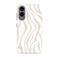 MIO Samsung Galaxy S25 Edge MagSafe Funda Plástico rígido Carcasa - Sandy Zebra