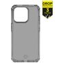 ITSKINS SpectrumClear-R iPhone 15 Pro TPU flexível Capa traseira Antichoque - Smoke