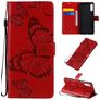 Mobigear Butterfly Sony Xperia L4 Cover a libro portafoglio - Rosso