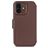 Decoded Detachable Wallet iPhone 17 MagSafe Pouzdro Pravá kůže Knížkové pouzdro 2v1 s odnímatelným krytem Peněženka - Chocolate Brown
