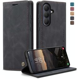 CaseMe 013 Samsung Galaxy S26 Plånboksfodral med sedelfack - Svart