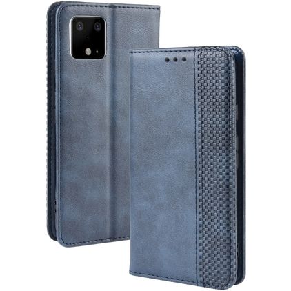 Mobigear Sensation Google Pixel 4 Etui z klapką typu portfel - Niebieski