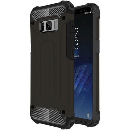 Mobigear Outdoor Samsung Galaxy S8 Kova Suojakuori Iskunkestävä - Musta