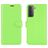 Mobigear Classic Samsung Galaxy S21 Cover a libro portafoglio - Verde
