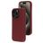 Mobiparts iPhone 15 Pro Silikon Etui plecki - Plum Red