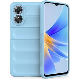 Mobigear Bumpy OPPO A17 Flexible TPU Back cover - Blue
