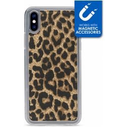 My Style Magneta iPhone X Flexible TPU Back cover - Leopard