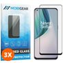Mobigear Premium OnePlus Nord N10 5G Cristal templado Protector de pantalla - Compatible con fundas - Negro (pack de 3)