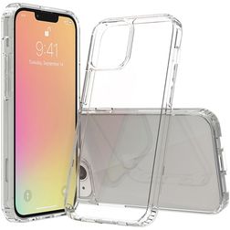 Mobigear Crystal Clear iPhone 13 Hard Case Back cover - Clear