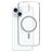 Mobiparts Hardcover Clear iPhone 15 MagSafe Hardcase Etui plecki - Przezroczysty