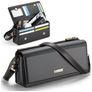 CaseMe ME30 Crossbody Mobiltaske - Large - Sort
