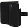 Mobiparts Samsung Galaxy A15 Funda Piel auténtica Funda tipo libro 2 en 1 con carcasa extraíble Cartera - Negro