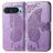 Mobigear Butterfly Google Pixel 9 Etui z klapką typu portfel - Fioletowy