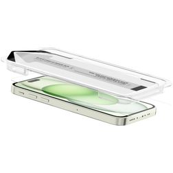 ITSKINS Supreme iPhone 15 Tempered Glass Screen Protector - Case Friendly + Installation Frame