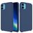 Mobigear Rubber Touch iPhone 11 Silicone Back cover - Blu navy