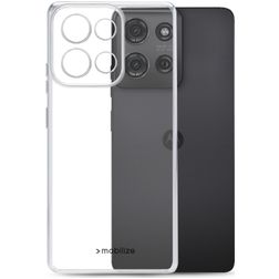 Mobilize Gelly Transparentní Motorola Moto G75 Flexibilní TPU Zadní kryt - Průhledná