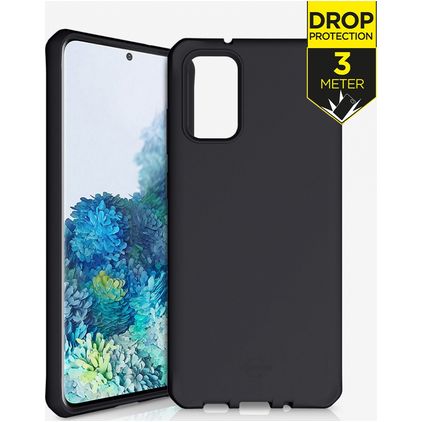 ITSKINS SpectrumSolid Samsung Galaxy S20 Plus TPU flessibile Back cover Antiurto - Plain Black