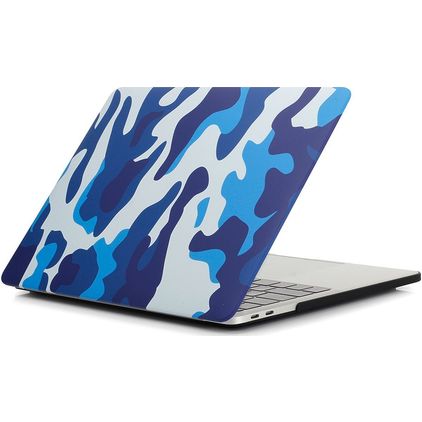 Mobigear Design MacBook Pro 16 pulgadas (2021-2026) Carcasa rígida para MacBook - Sea Camauflage - Modelo A2485 / A2780 / A2991 / A3186 / A3428 / A3429