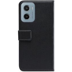 Mobilize Classic Gelly Wallet Motorola Moto E15 Lompakkokotelo + Setelitasku - Musta