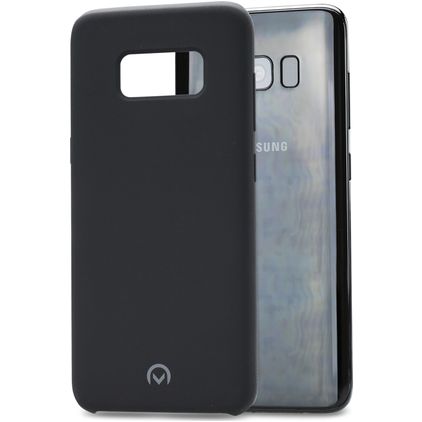 Mobilize Solid Samsung Galaxy S8 Silicona Carcasa - Negro