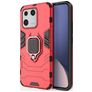 Mobigear Armor Ring Xiaomi 13 Hardcase Back cover Antiurto con anello - Rosso
