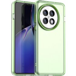 Mobigear Crystal OnePlus 13 Plástico rígido Capa traseira - Verde