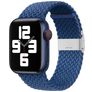 Mobigear Braided Nylon Apple Watch Strap Clamp closure - 49/46/45/44 mm - Dark Blue