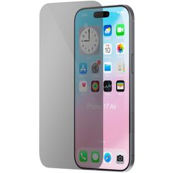 Mobiparts iPhone Air Glas Skærmbeskytter Privacy - Case Friendly - Sort